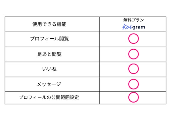 Koigram_機能制限